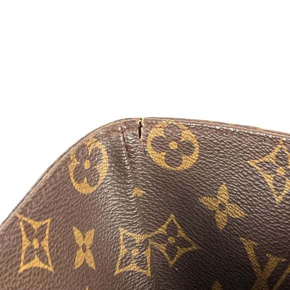 LOUIS VUITTON Authentic Brown Monogram Canvas Shoulder Bag - Picture 12 of 16